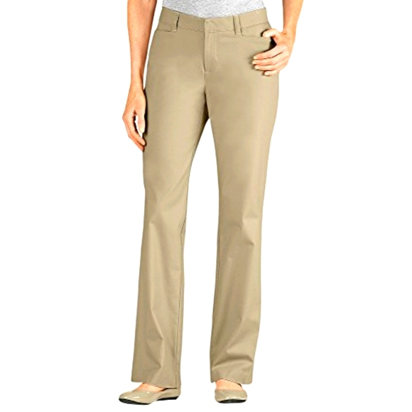 Dickies Pants - NWT Women's Dickies Curvy Straight Leg Stretch Twill Pants